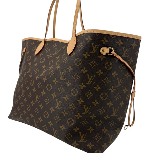 LOUIS VUITTON · Monogram Neverfull GM with Pivoine Interior - Picture 4 of 11